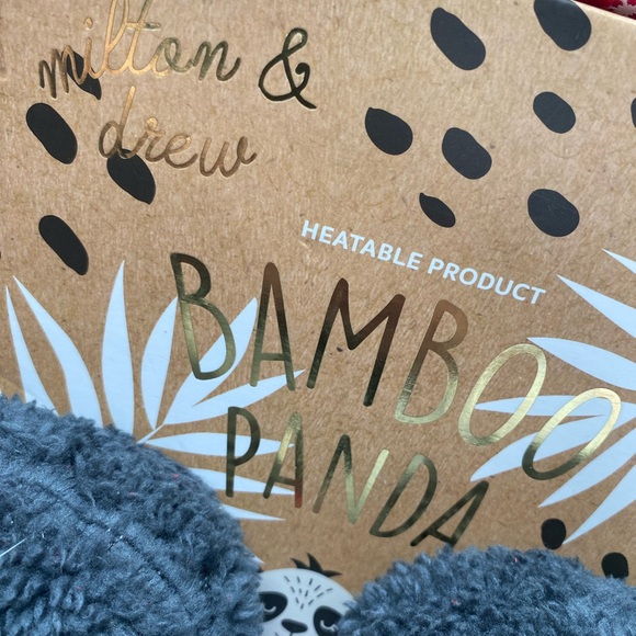 Milton & Drew Bamboo Panda, Heatable, Cold Pack NWOT - Picture 4 of 5